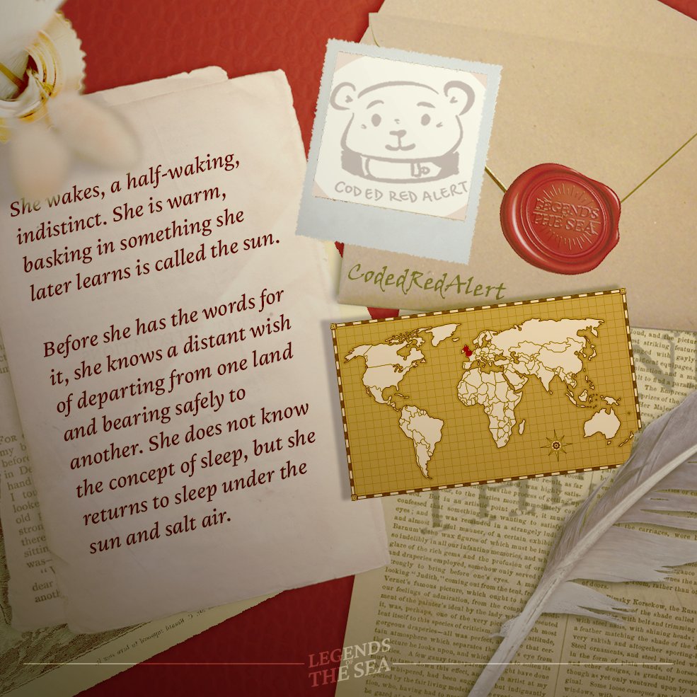 Legends of the Sea: A One Piece Mythology Zine (@opmythologyzine) on Twitter photo π CONTRIBUTOR PREVIEW π
Next, we have CodedRedAlert (<a href="/codedredalert/">Red - haitus</a>)!
Check out where on the world map they took inspiration from for their piece! π CONTRIBUTOR PREVIEW π
Next, we have CodedRedAlert (<a href="/codedredalert/">Red - haitus</a>)!
Check out where on the world map they took inspiration from for their piece!