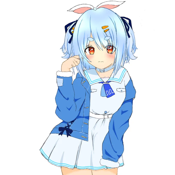 #RTしたVTuberさんを描く女性Vしか描けませんが絵の練習のため描かせてください緩募ですこんなタッチで描いてます 