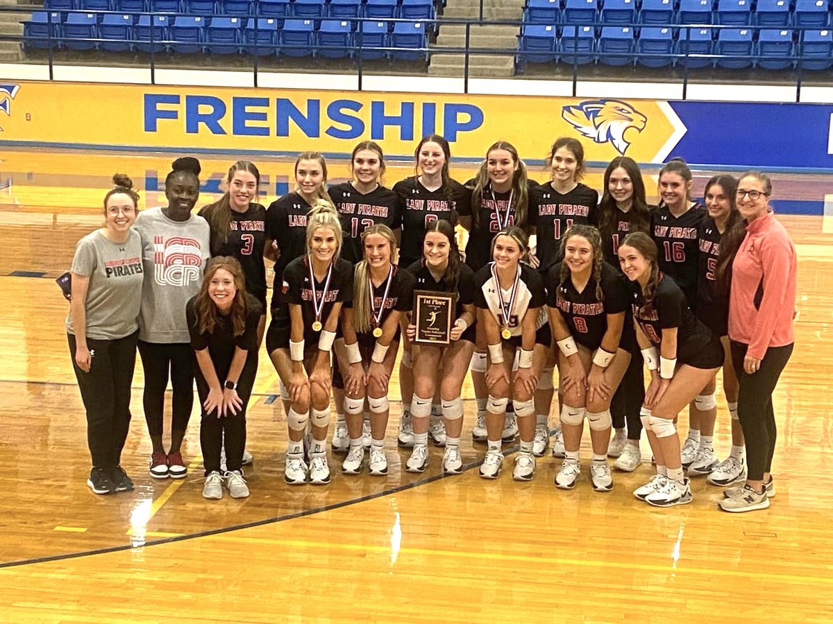 VolleyballLcp's tweet photo. We came, we saw, we conquered! Frenship Tournament Champions! All Tournament Team: Addi Southard, Rylee Robertson, Jacey Loudder &amp; Kambel Johnston 
@HubCityPrepsLBK @806hsscmedia @KLBKsports @pchristy11   @ChrisLevel @pixel5_ @806pics @lcp_coachpo @AthleticsLCP https://t.co/n6Nj4mZXZu