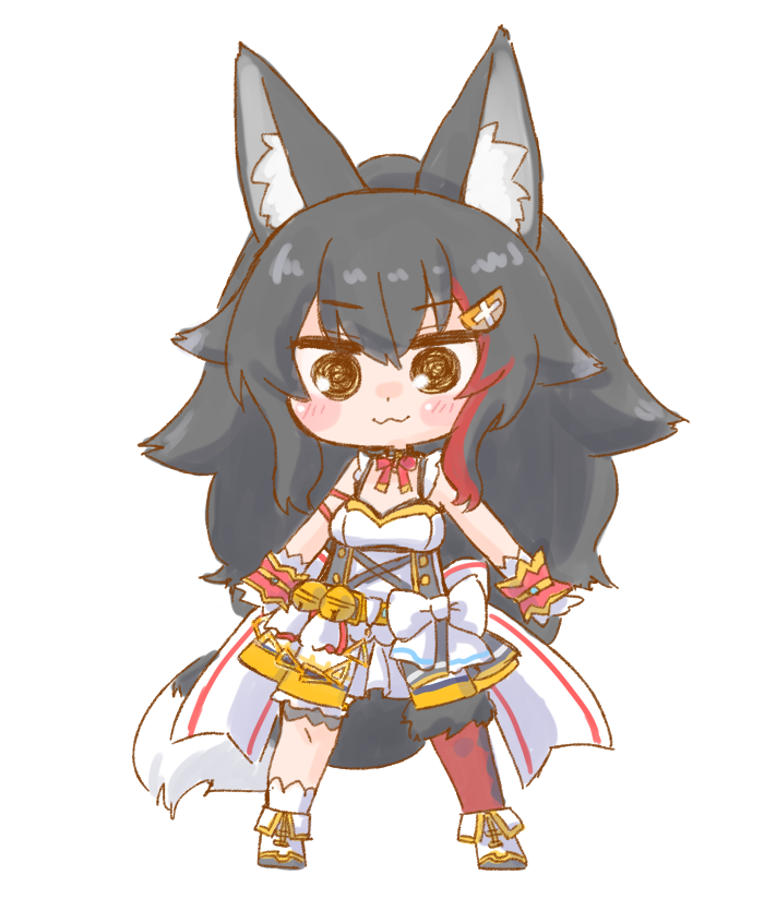 大神ミオ 「#突然TLにかわいいミオしゃを流す」|ねこやまのイラスト