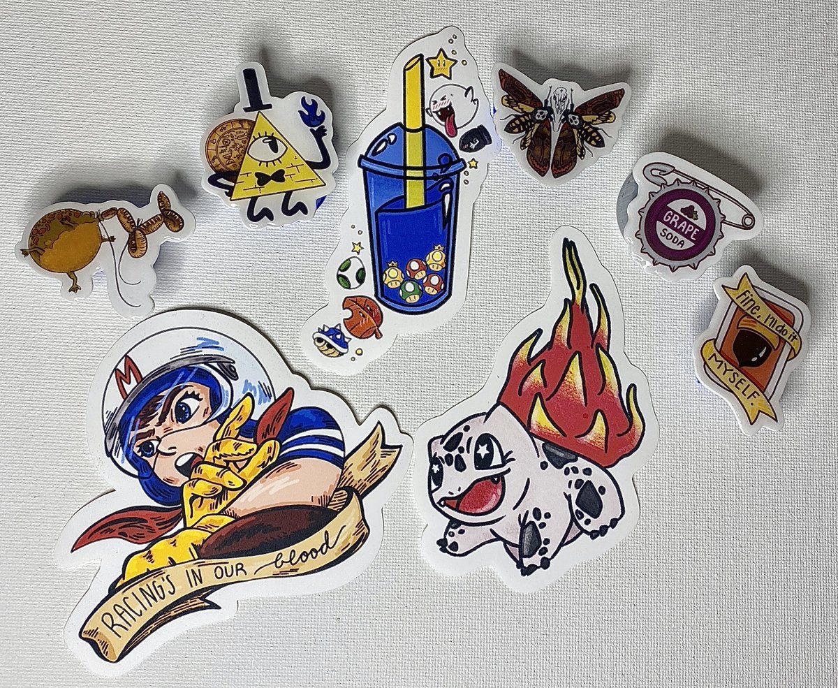 artistrybyelisa's tweet photo. New in the shop! Check out https://t.co/WHF8eJIuCP to see these great new products! ΛΛΛ β‘ ΛΛΛ
-
#shrek #speedracer #billcipher #boba #supermario #supermariobros #deathheadmoth #silenceofthelambs #up #animalcrossing #pokemon #stickers #pins #handmade #smallbusiness https://t.co/eoTYGmYIiS