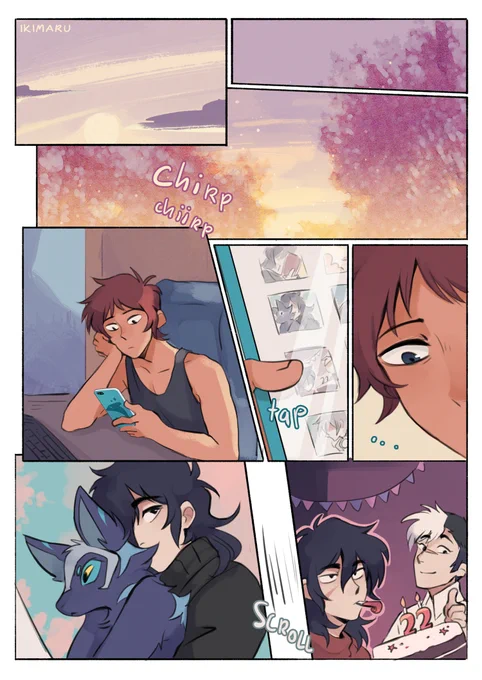 VR/college AU part 21-1! in which Lance is trying to connect some dots and Keith just wants to double check!