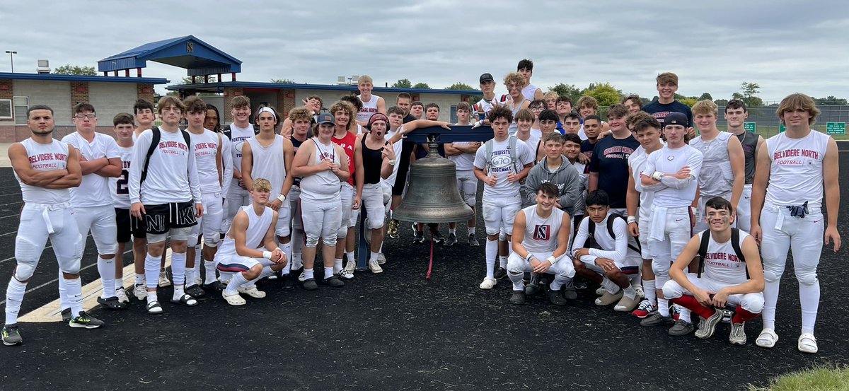 Belvidere North Football (@bluethunderfb) on Twitter photo Solid team win for our guys today vs. Freeport.  Still have a lot of work to do to get better, but to get scores from offense, defense, KOR and a couple field goals is the team football we need to play!  On to East!  #RTB Solid team win for our guys today vs. Freeport.  Still have a lot of work to do to get better, but to get scores from offense, defense, KOR and a couple field goals is the team football we need to play!  On to East!  #RTB