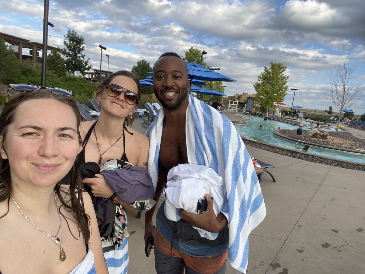 ClayJoons's tweet image. immaculate vibes on a trip down the lazy river with the king @theuttermost 👑