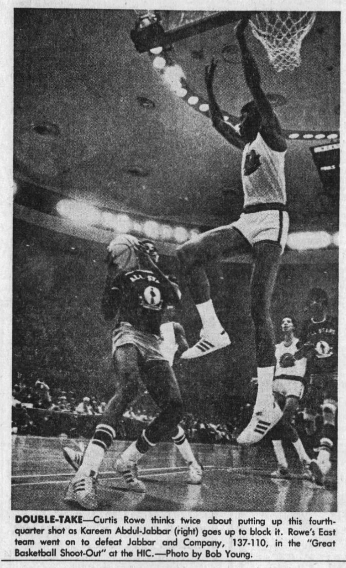 77Blazers's tweet photo. Aug 27 1975 - @JuliusErving scored 33 points as East Squad won final game in Great Basketball Shoot-Out series. #PaulWestphal of @Suns &amp; #RodDerline of @SeattleSonics each added 20 pts in. @ players w/ties to Hawaii, #TomHenderson &amp; #BobNash added 16 &amp; 18 pts respectively https://t.co/EUHDPunTTx