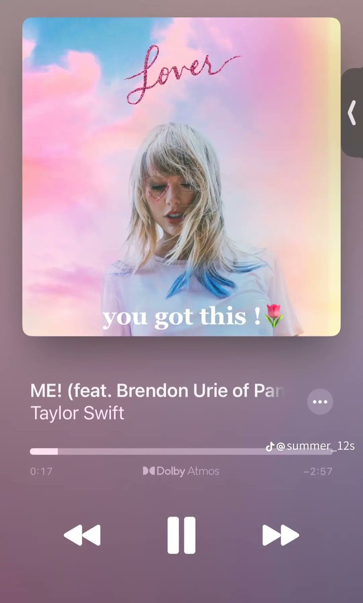 Me! is such a bop idk y people hate on it #TaylorSwift #Me #Lover