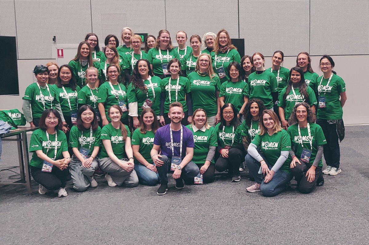 #WomeninCrystallography@IUCr2023 what a success!!!