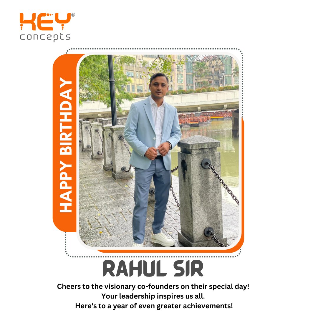 Happy Birthday to a trusted co-pilot <a href="/rahul_b4r097/">Rahul P. Prajapati</a> on this entrepreneurial adventure! Your innovative thinking and unwavering support make every challenge conquerable. May this year be a testament to your brilliance and leadership. 🎂🎊

#HappyBirthday #HBD #CoFounderBirthday