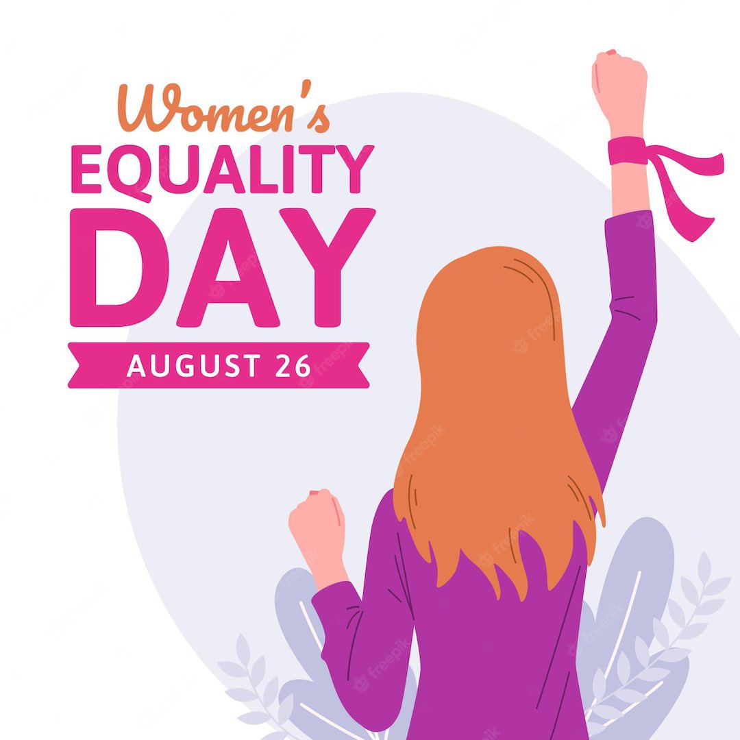 She Can Play…
She Can Win…
She Can Rule…
She Can Do Anything!

#WomenEqualityDay 

Together, Let’s strive for a more equitable, inclusive future!

“Right now it’s a very important time to stand up and voice our beliefs and reiterate we are 50 percent of the population…we need