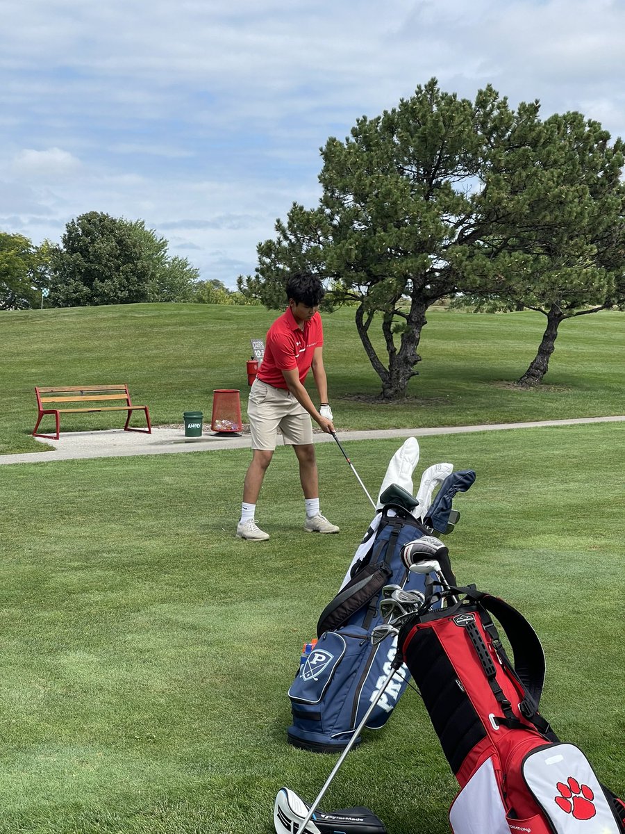 Wolves finish  7th at the Mustang invite. Senior Cam Buduan shoots 75 to finish in 9th place