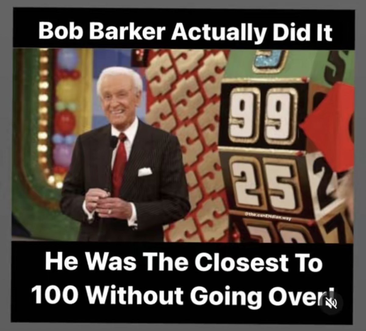 I feel like Bob would approve this.
#RIPBobBarker #ThePriceIsRight