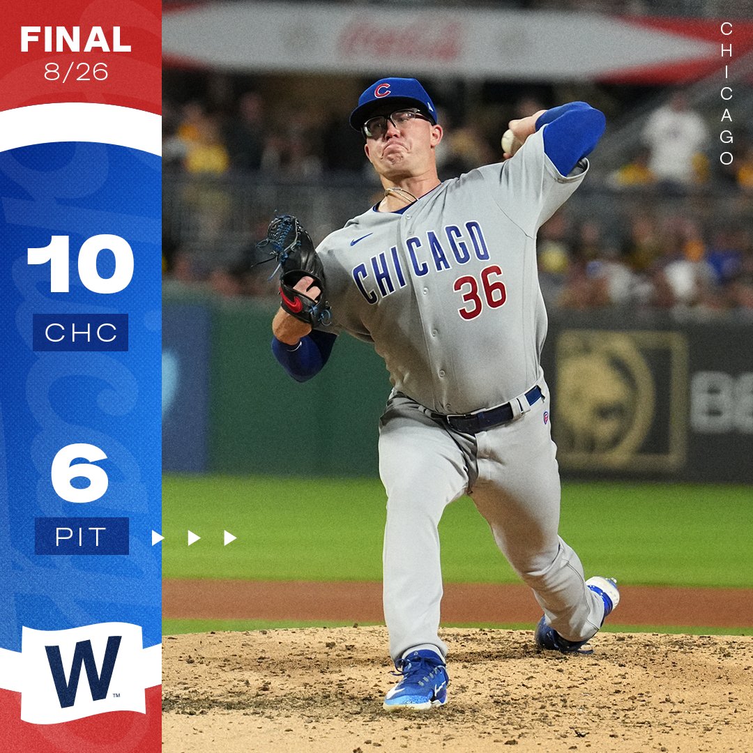 [W]icks and a W! Wicks: 5 IP, 9 K, First major league W Suzuki: 3 RBI, 3B, 2B, R Happ: 3 RBI, 2B, 2 R