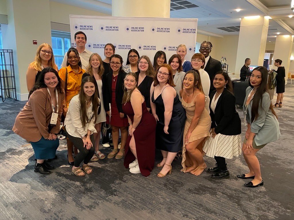 ONANewsroom's tweet image. Our amazing 2023 #ONA #ONA23 Student Newsroom! #OJA23 @ONAConf @ONA