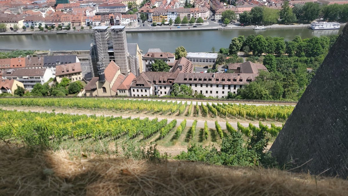 sommwine's tweet image. I was just there and totally agree!
#würzburg ist #steep, yah!