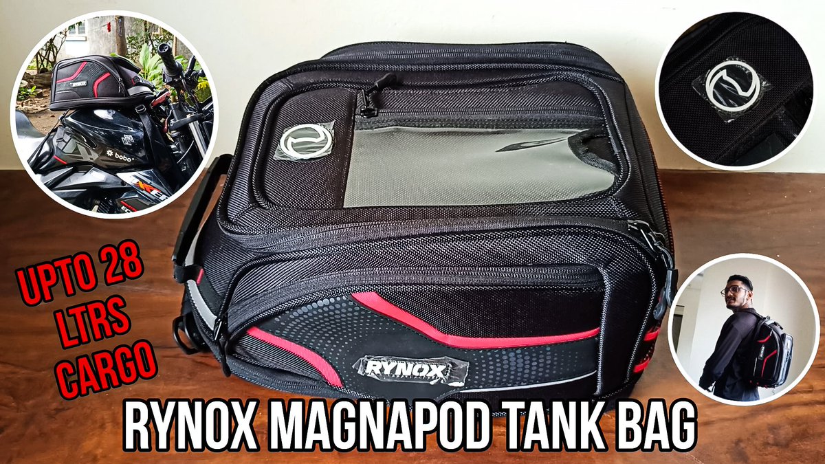 A Versatile Tank Bag For Your Bike | Rynox Magnapod Tank Bag | A S Freaks

Video Link - youtu.be/w_3IkM6PKvA?si… 

Do Like Comment Share & Subscribe The Channel