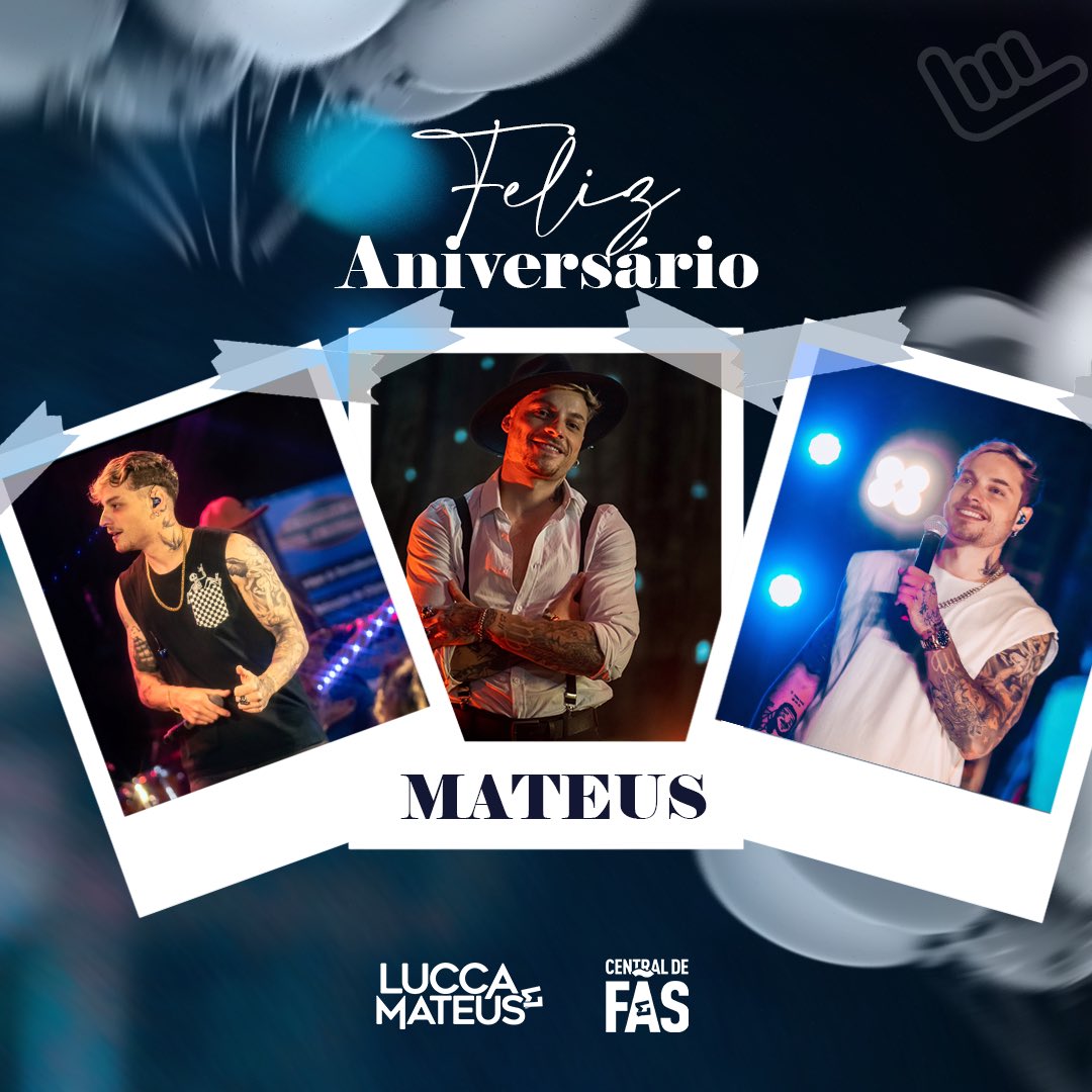centraldefaslem's tweet photo. Aniversário do nosso Mat! 🥳🎉

Em nome de toda nossa central, desejamos tudo o que há de mais lindo! ✨

Que Deus te abençoe grandemente, ilumine seu caminho, te dê muita saúde, paz, amor e sucesso! Amamos você! ❤️ https://t.co/nGFuprbpfC
