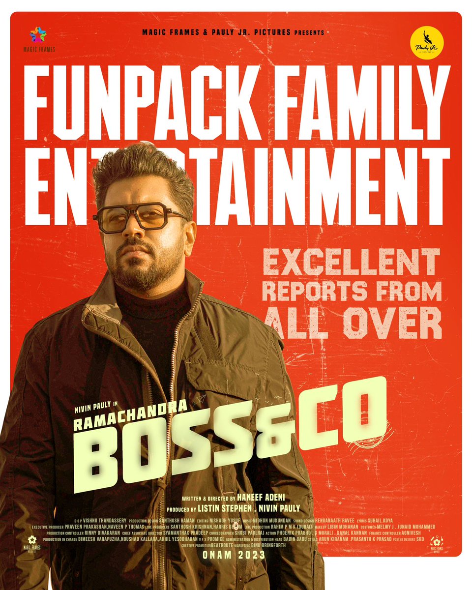 ALBINJOHNJOY4's tweet photo. Funpack Family Entertainer 😄🔥

#RamachandraBossandCo

#NivinPauly https://t.co/gY5U72ZCsS