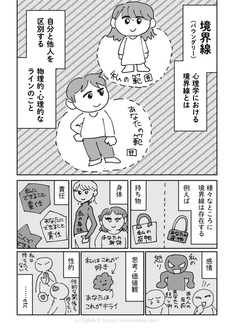 ガタガタの境界線と心理療法の話。(1/9) 