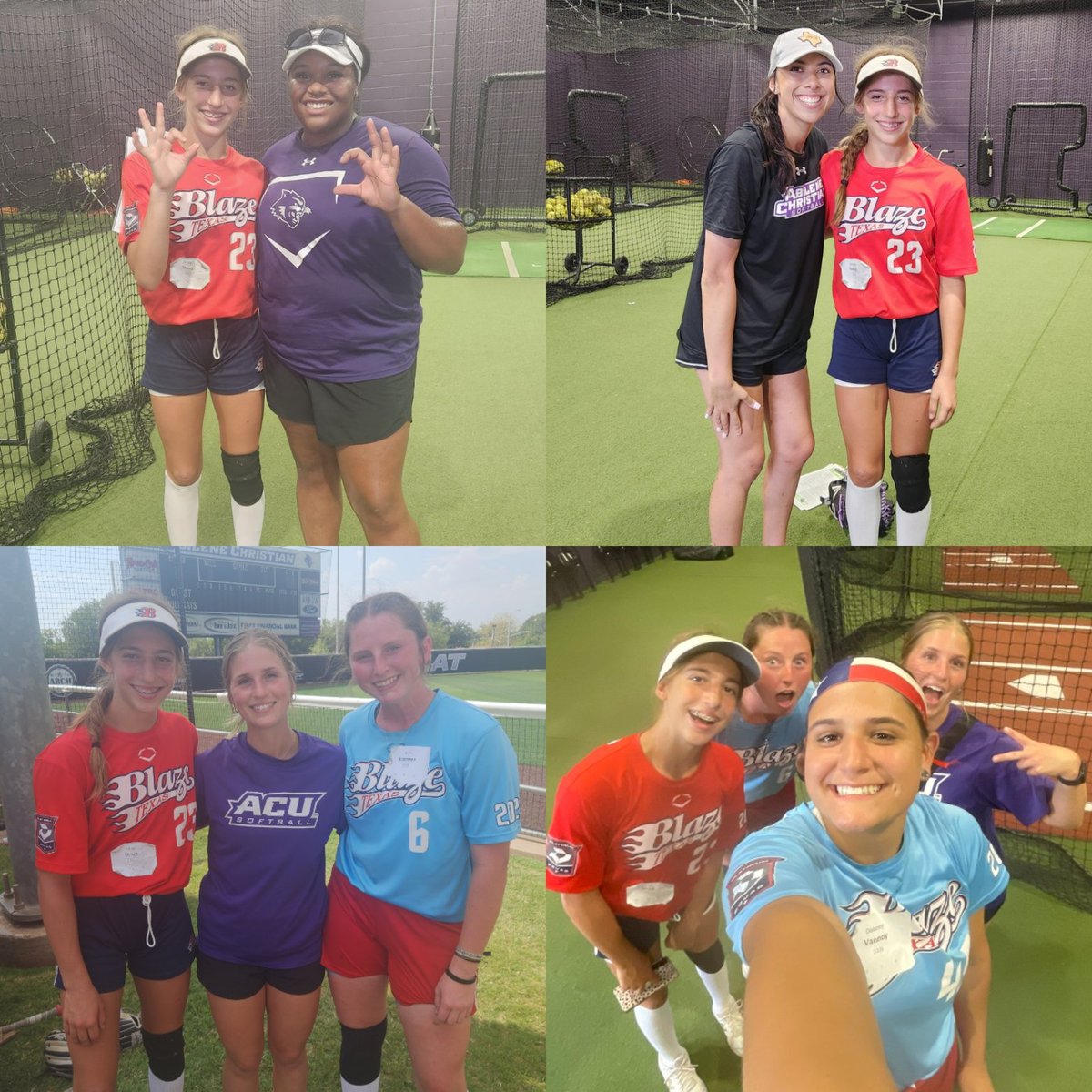 I had such an amazing time at the @ACU_Softball camp today! Thank you @CoachFarler & @catyreeves (and everyone else who helped!) for pouring into us today! @BrettBerryhill @johntcarpenter @EmilyBerryhill2 @txblazegold16 @vannoy_delaney @aubri_e2025