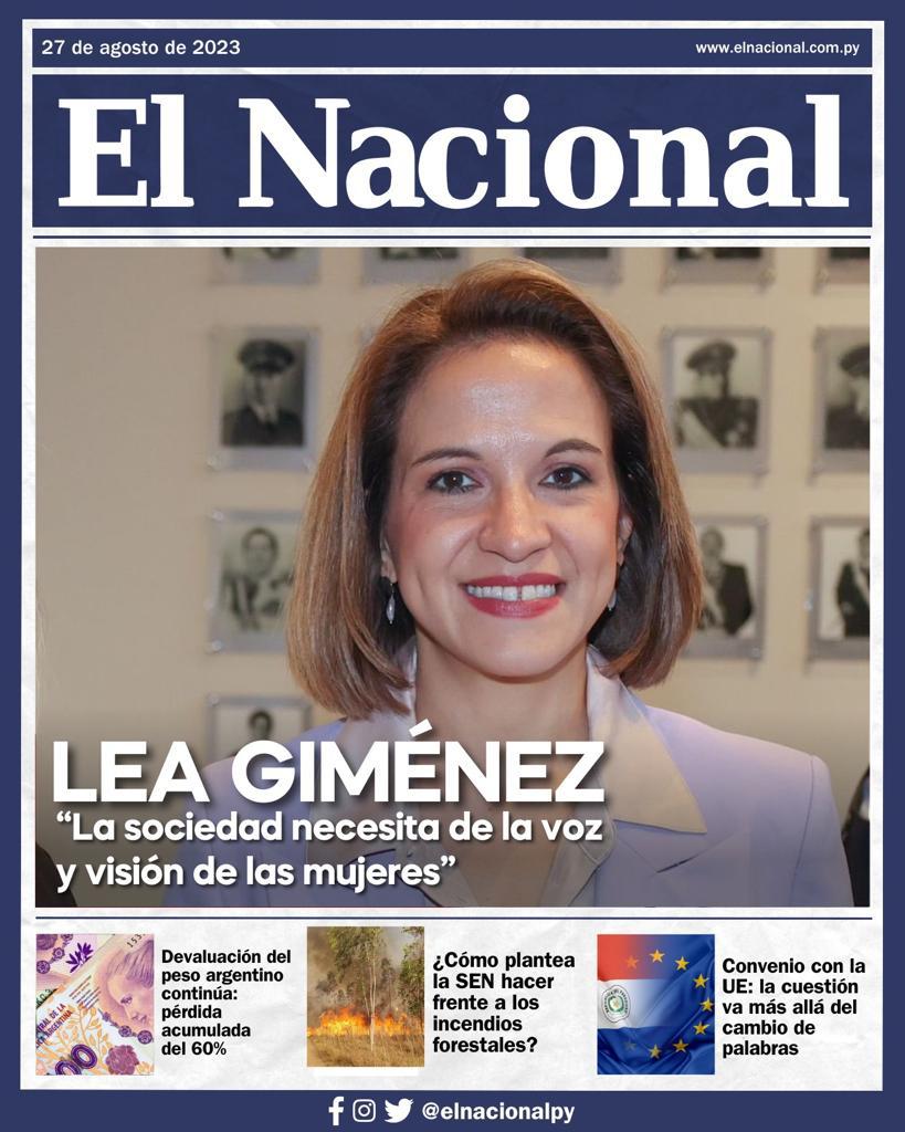 NotiRealPy's tweet photo. 📍Una de las mujeres más destacadas en la actualidad nacional es la ministra Lea Giménez (@leagimenezpy) la primera mujer en ocupar el cargo de Jefa del Gabinete Civil de la Presidencia, quien con este nuevo desafío envía a todas las paraguayas un mensaje de aliento y empoderamiento.