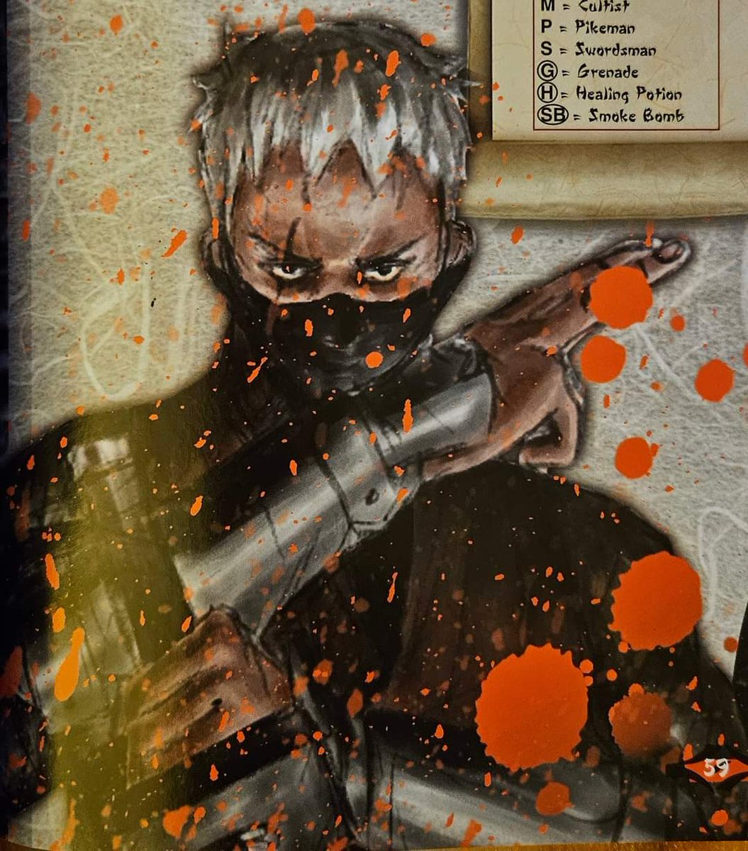 SpookAsia's tweet photo. Character art used in the "Tenchu: Stealth Assassins" (立体忍者活劇 天誅) strategy book from BradyGames.
#NonHorror #Random #Tenchu #天誅 #立体忍者活劇 #Ninja #忍者 #忍 #Kunoichi #くのいち #クノイチ #Rikimaru #力丸 #Ayame #彩女 #Azuma #東忍流 #PS1 #PlayStation #PlayStation1 https://t.co/885AEuZH8M