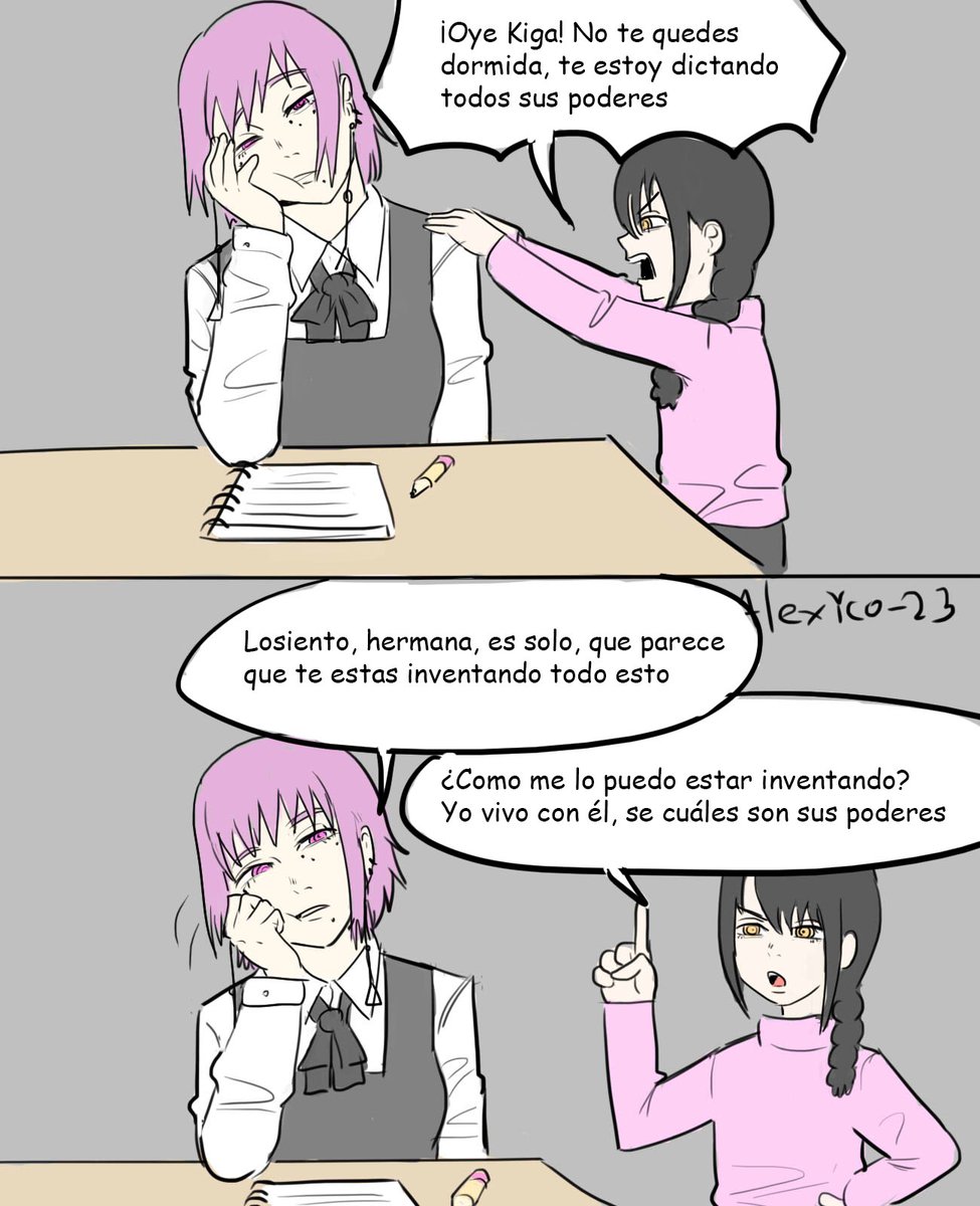AlexicoReborn's tweet photo. Oh si eso es muy creíble
#chainsawman #chainsawman140 #chainsawmanart #chainsawmanfanart #chainsawmandenji #denji #denjichainsawman #nayuta #kiga #swordman #kobeni https://t.co/EiXVCHU9DV