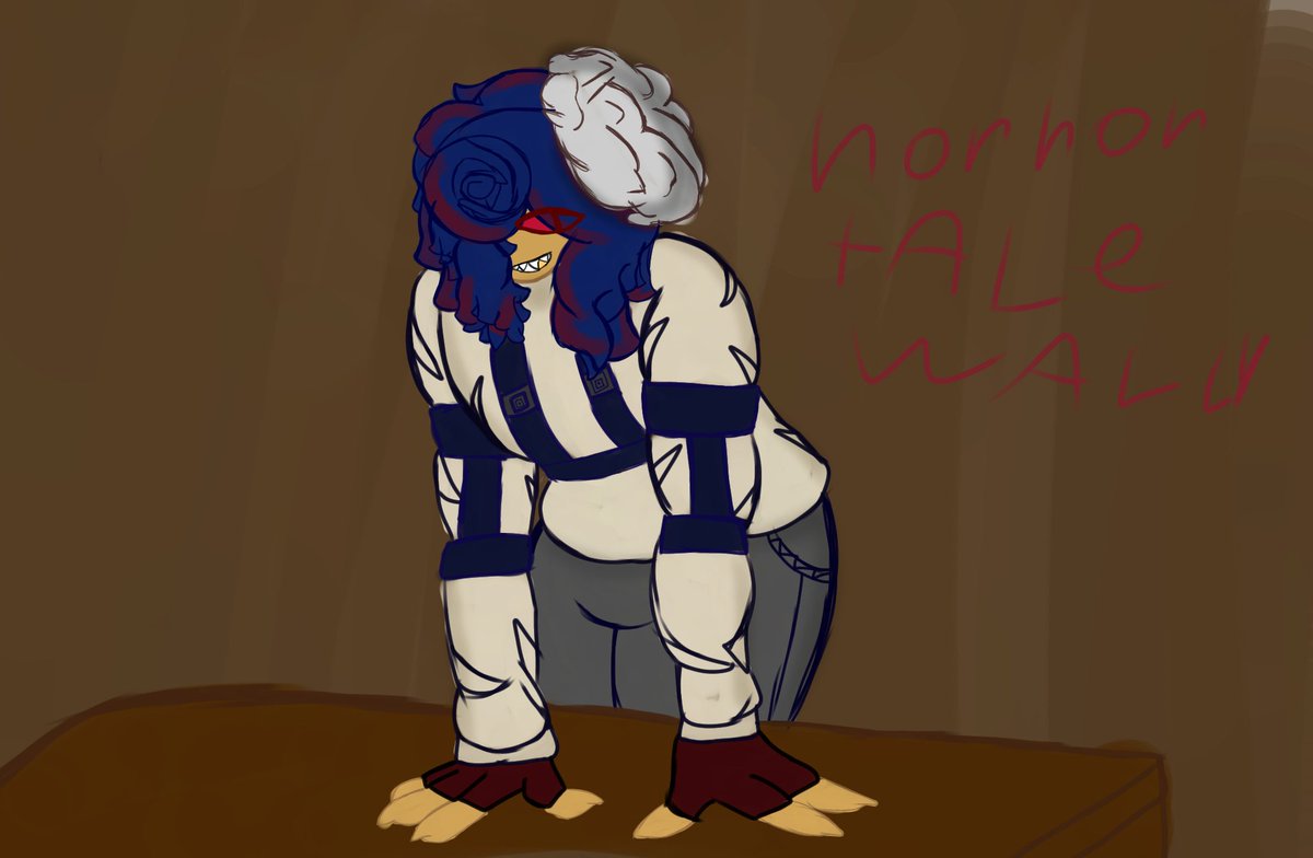 voidisderpy's tweet photo. Meet Horrortale wally
#WelcomeHomeAU 
#WelcomeHomeWallyAU https://t.co/x6x9tMp65C