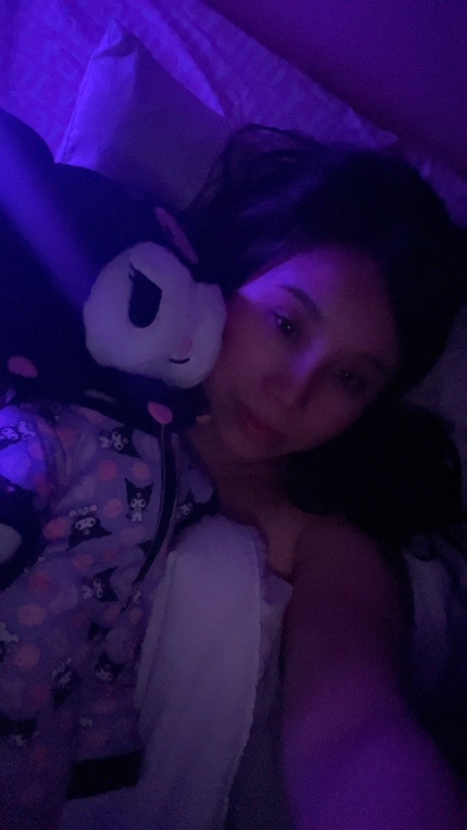 goodnight from kuromi and I 🤍