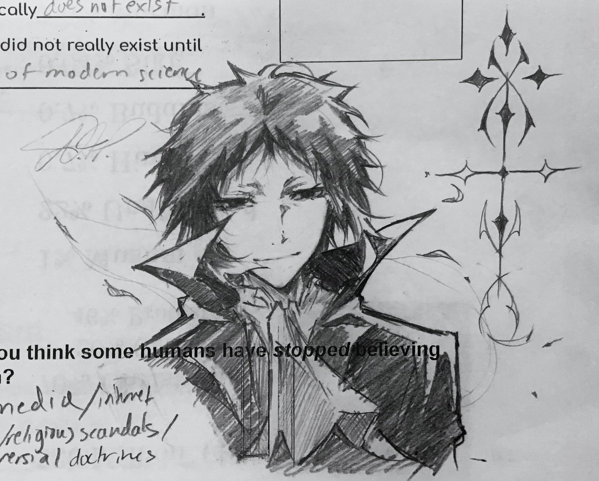 V4MP1RM0N3Y's tweet photo. Akutagawa on the Atheism section of my theology notes goes so hard.
#BSD #bungosd #bsdtwt #bsdfanart #bsdseason5 #akutagawa #ryunosukeakutagawa #akutagawafanart #sskk #shinsoukoku #bsdchapter88 https://t.co/c0FEqQB9Y5