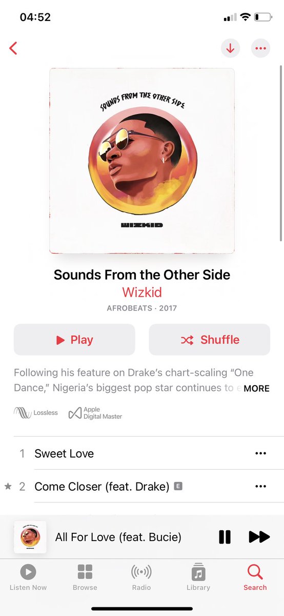 TOBIMAKANAKI's tweet image. I can’t believe wizkid released this EP 2017 - He released this sound to early 🥹🥹 Absolute work of Art #SFTOS