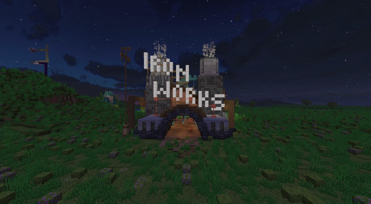 thatGLENNpm's tweet photo. @thatGLENNpm my functional factory built around @IanXO4 instant iron farm x4. https://t.co/gZshgLNlUa