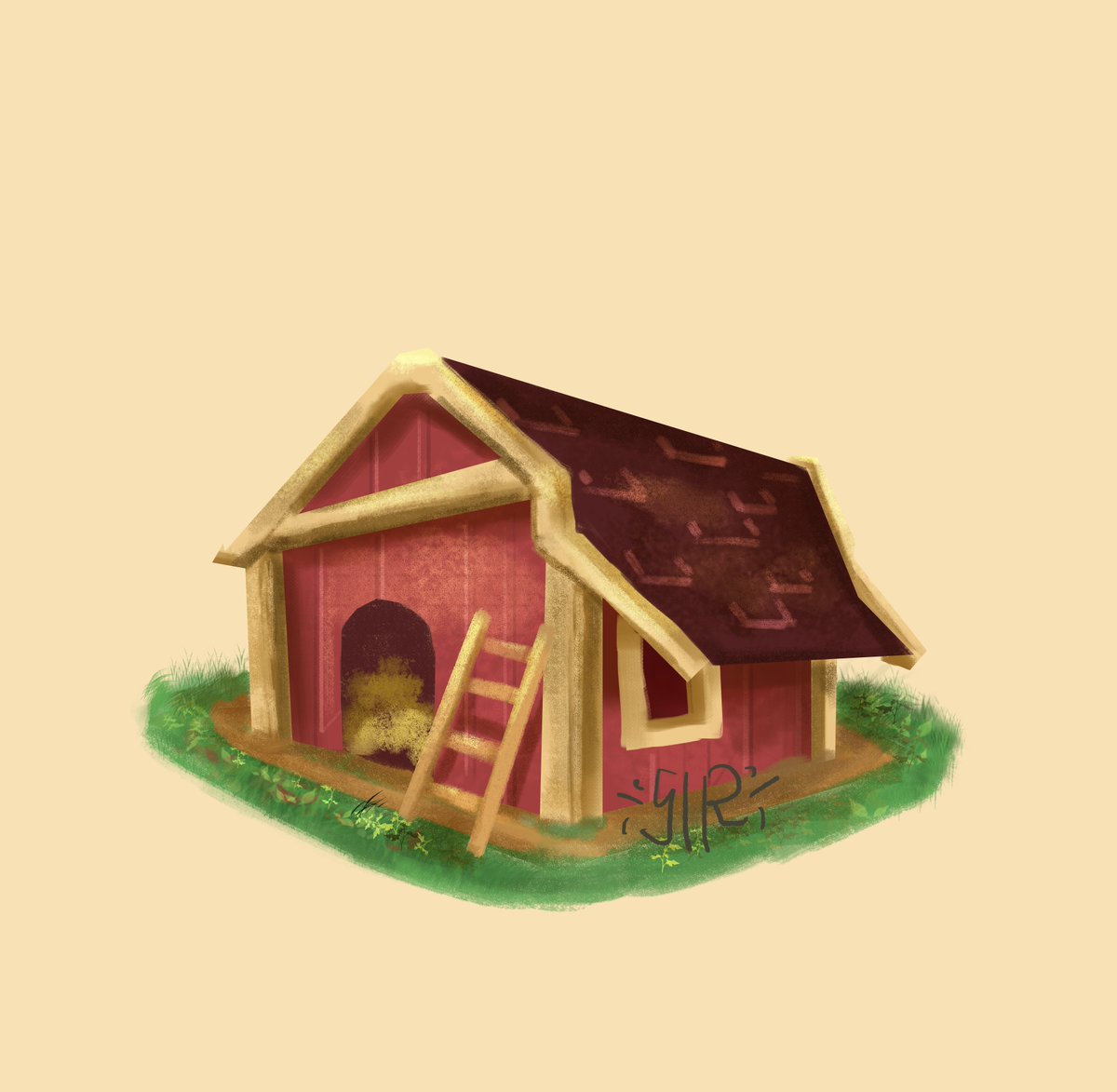 Farmhouse. 
#visualdevelopment #isometric #artidn