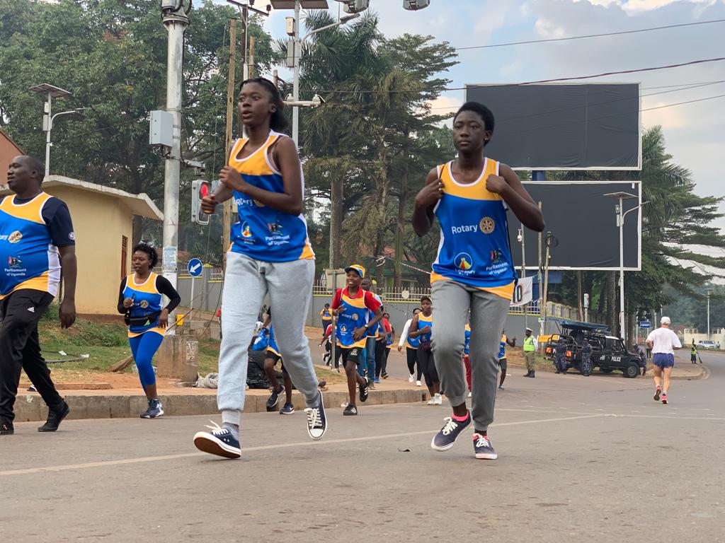 RctKawempe's tweet photo. Optimism is the faith that leads to achievement. Nothing can be done without hope andΒ confidence.We are running for hope . #RotarycancerRun23 #RotaryCommunity #VikingsCreatingHope https://t.co/6neYkZlV7e