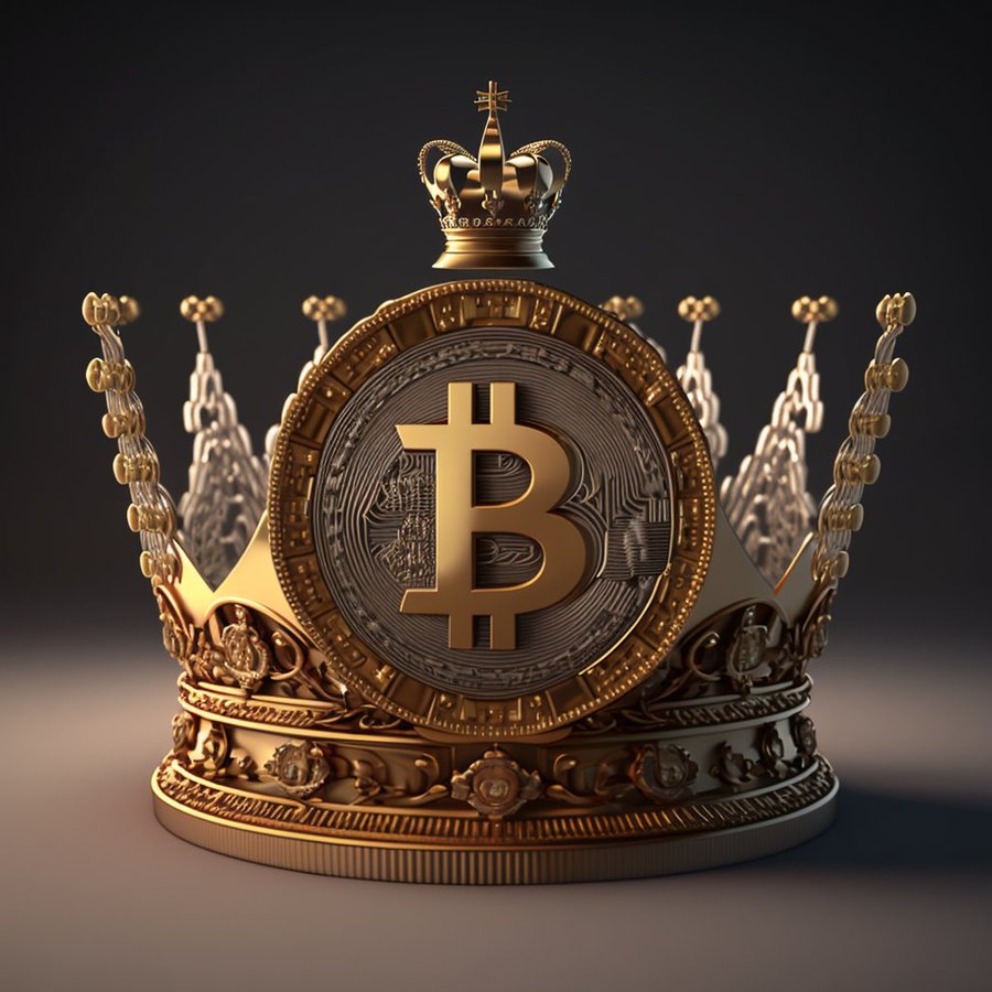 TheBitcoin__'s tweet image. There is only one king in this jungle 🌴
#Bitcoin