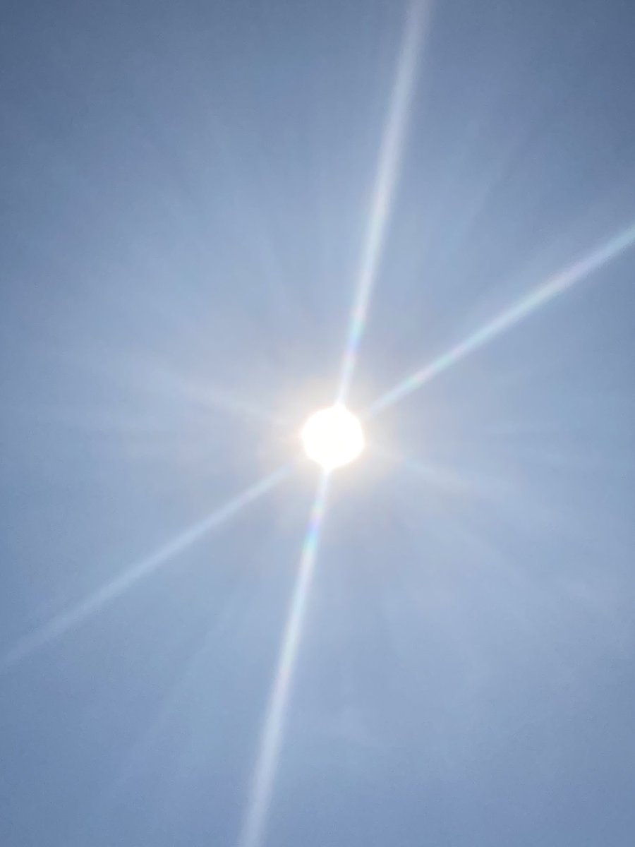 Solar pic I liked. It was 103°.