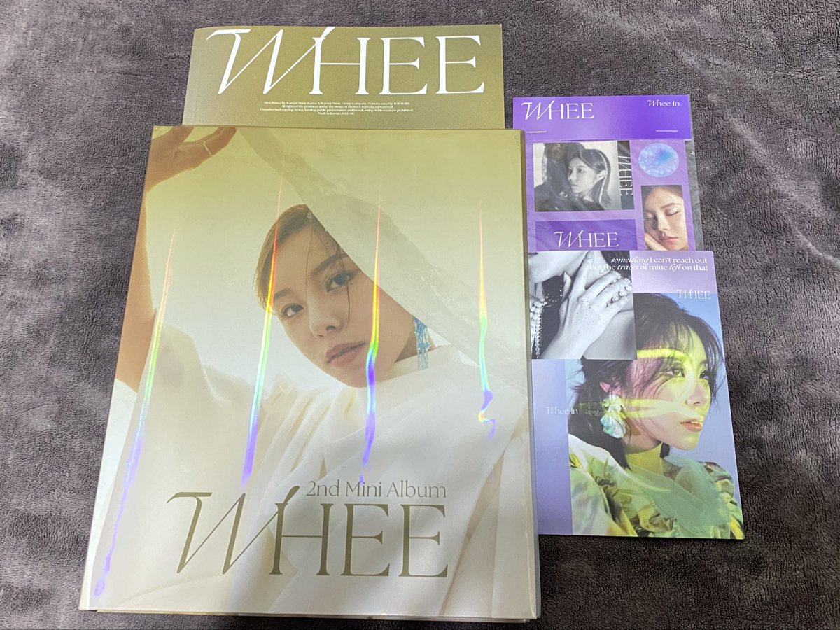 M_aavi's tweet photo. WTS/LFB

I'll seel a lot of my merch na since i need funds for my uniform, I'll sell all of this on a cheap price.

HWASA PC SET- ₱150
SOLAR PC SET - ₱210
WheeIn REDD album set (w/folded poster) -₱350
Whee Album West ver -₱300 https://t.co/TS9onaJBQE