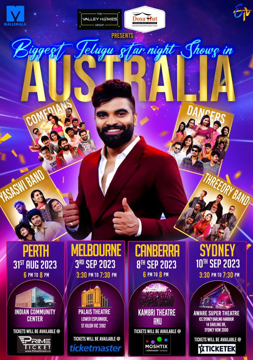 Hello Australia ❤️ For Melbourne event Tickets are available @ ticketmaster.com.au/search?q=jabar… For Sydenty event Tickets are available @ premier.ticketek.com.au/search/SearchR… For Caberra event Tickets are available @ moshtix.com.au/v2/event/dj-dh… For Perth event Tickets are available @
