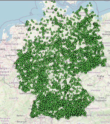 Weil es heute das mediale Tagesthema ist:

Die schweren #Hagel - #Unwetter in Süd- #Bayern, die entstandenen Schäden und deren Häufigkeit.

Für ganz Deutschland werden seit dem Jahr 2000, also den letzten 23 Jahren fast 7.400 Hagel-Ereignisse aufgeführt‼️
#Infotweet #Gewitter
/1