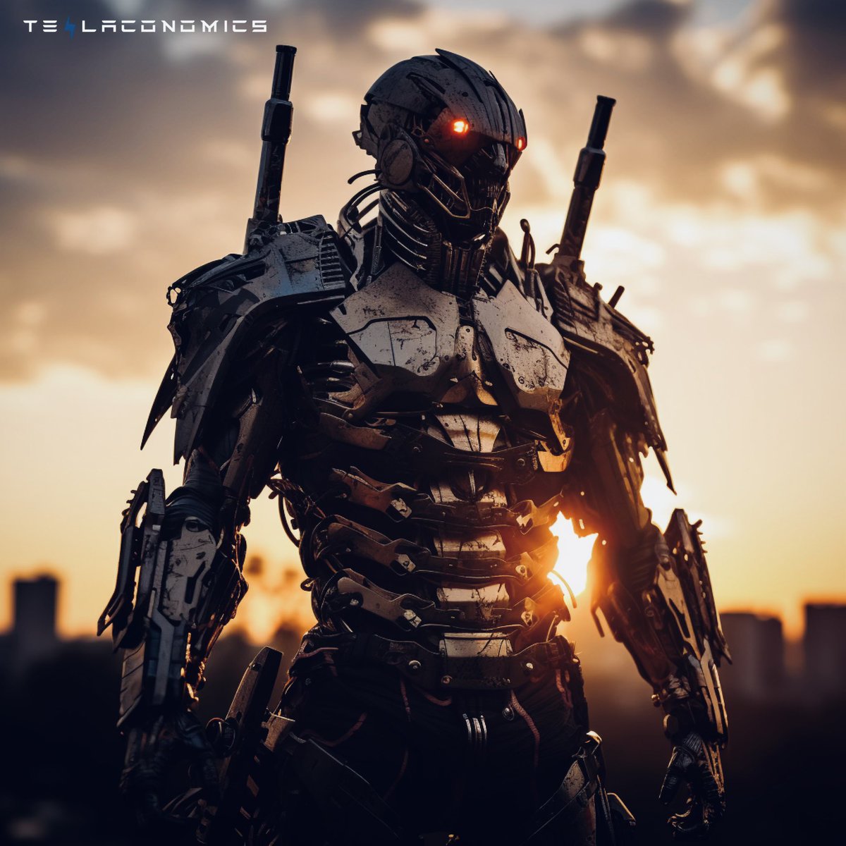 Teslaconomics's tweet photo. Be nice to robots, bc one day they will have a mind of their own. https://t.co/Z1oV0EKt3p