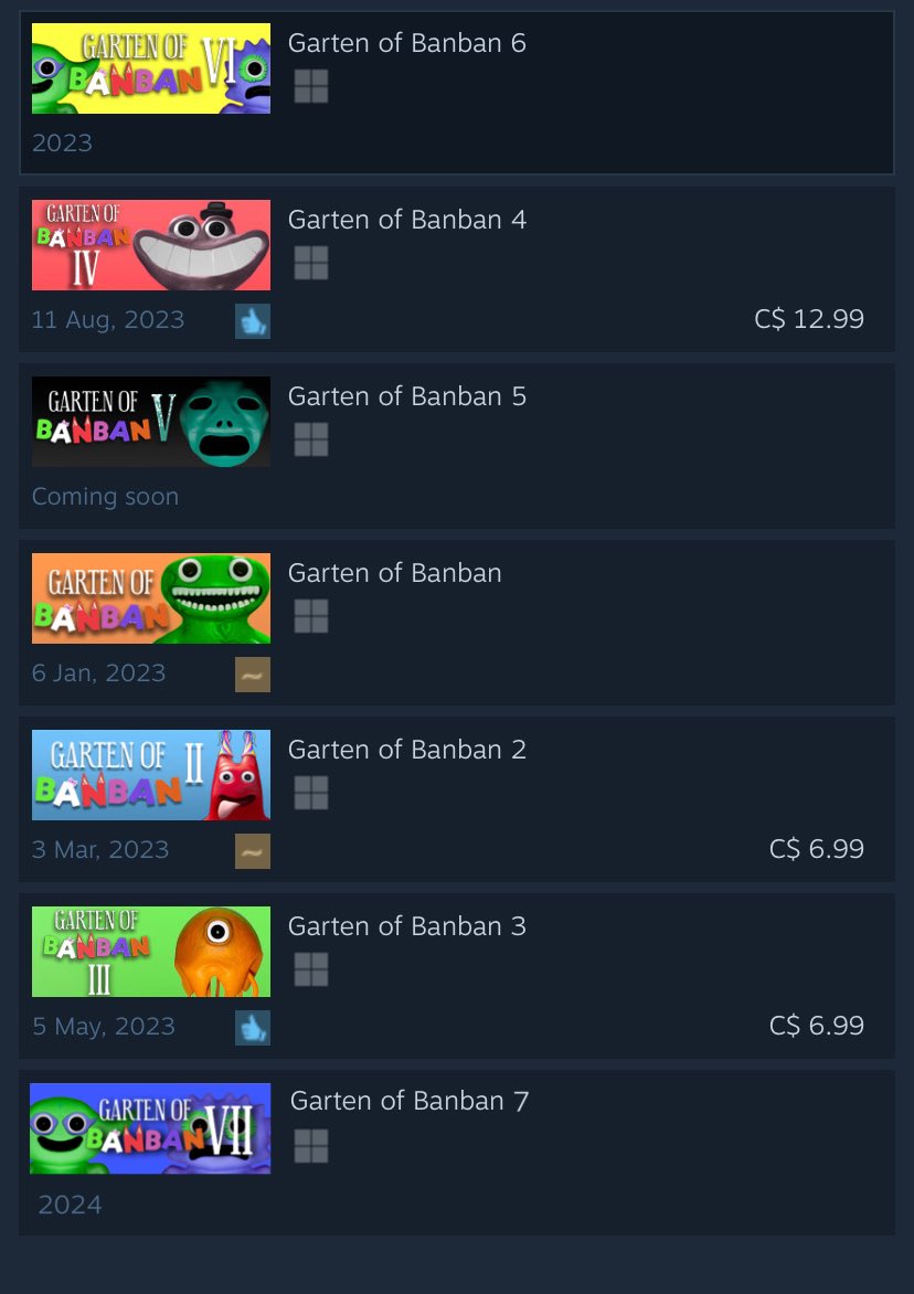 TUBBYLANDR65701's tweet photo. @onee5866 Why is there garten of banban 6 and 5 #gartenofbanban https://t.co/4cVNDsaNvw