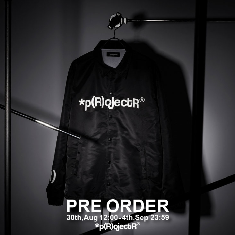 *p(R)ojectR® Logo Coach Jacket p(R)ojectR® Logo Coach Jacket PRE ORDER 8.30(WED)12:00-9.4(MON)23
