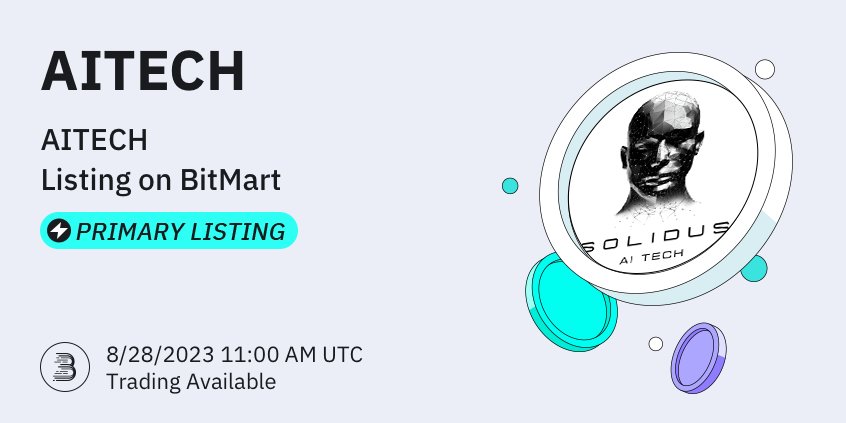expert_para's tweet photo. 🚨 #AITECH listelemeler bugün teker teker açıklanıyor 🔥

#Gateio , #Bitmart ve #Bitget Borsalarında Yarın TR saati ile 14.00 #Aitech listeleniyor 🔥

Katılan Herkese şimdiden bol kazançlar diliyorum 🎁

@enjinstarter @AITECHio https://t.co/NPnj3bbF19