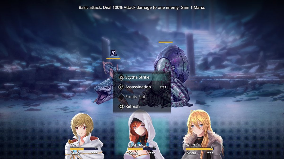 xurzerth's tweet photo. You will encounter enemies with Elite status within your expeditions in Crownless Abyss. The Elite status effect ranges from a boost in certain stats to applying status ailments through their attacks.

#screenshotsaturday #gamedev #roguelike #roguelite #crownlessabyss https://t.co/15EfD7q4yH