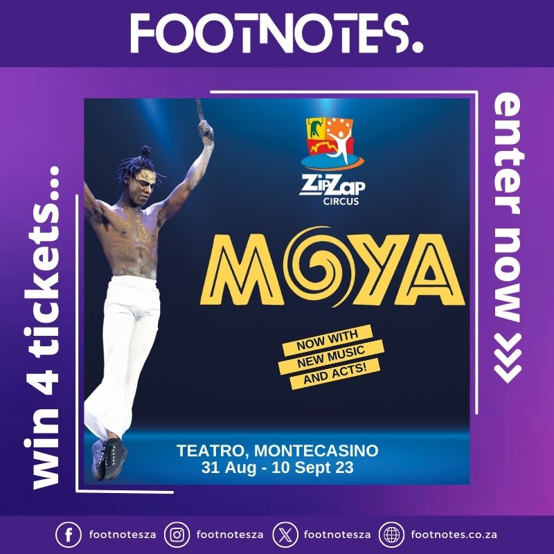 footnotesza's tweet photo. WIN TICKETS!
Enter now to WIN family (4) tickets to the opening night of Zipzap Circus's MOYA at the Teatro, Montecasino.
Visit our website (https://t.co/RWcgR8mBru) & click on Competitions.
Entries close 5pm Tuesday!
#FNMCompetitions #ZipZapCircus #ZipZapMOYA https://t.co/malZDkLCJ2