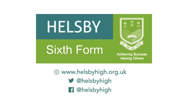 Thanks for your recent questions: for any outstanding enrolment for Sixth Form Helsby please email vcross@helsbyhigh.org and attend our catch-up enrolment session opening from 9am on Monday 4th Sept via the main reception. Your future starts here!