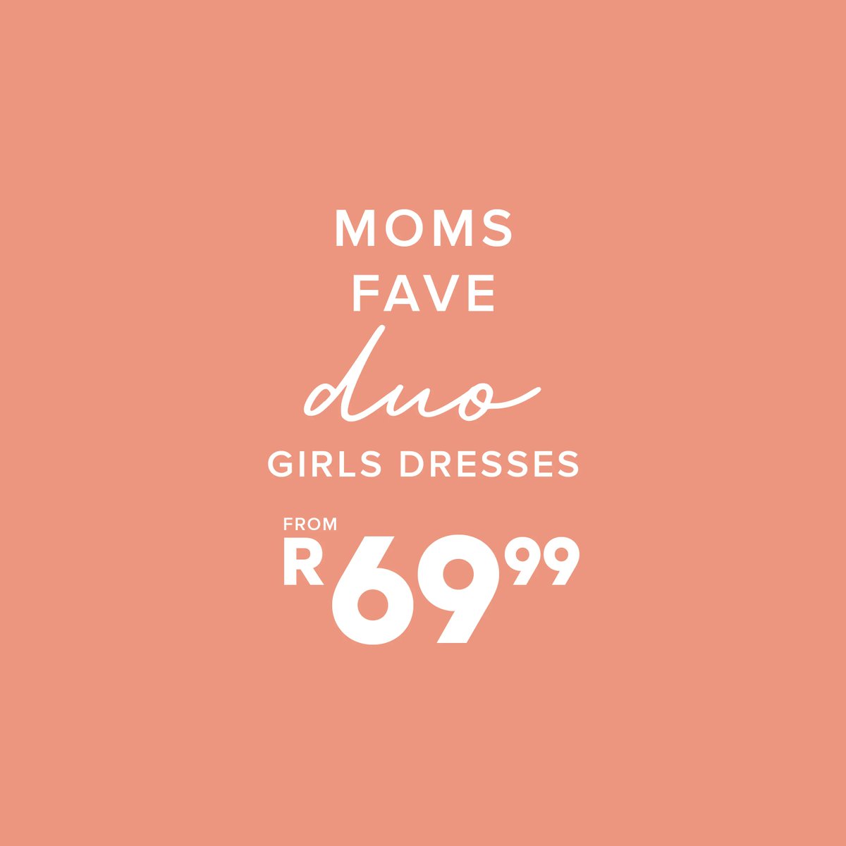 BaywestmallPE's tweet photo. From playful prints to breezy fabrics, @exact_clothing has got you covered. Shop our girls' dresses from only R69.99, available in-store &amp; online.
Which dress are you getting for your little princess 🌷
#Exactclothing #SpringWithExact #JoyOfSpring #GirlsDresses #JustArrived https://t.co/MzosVPDM8S