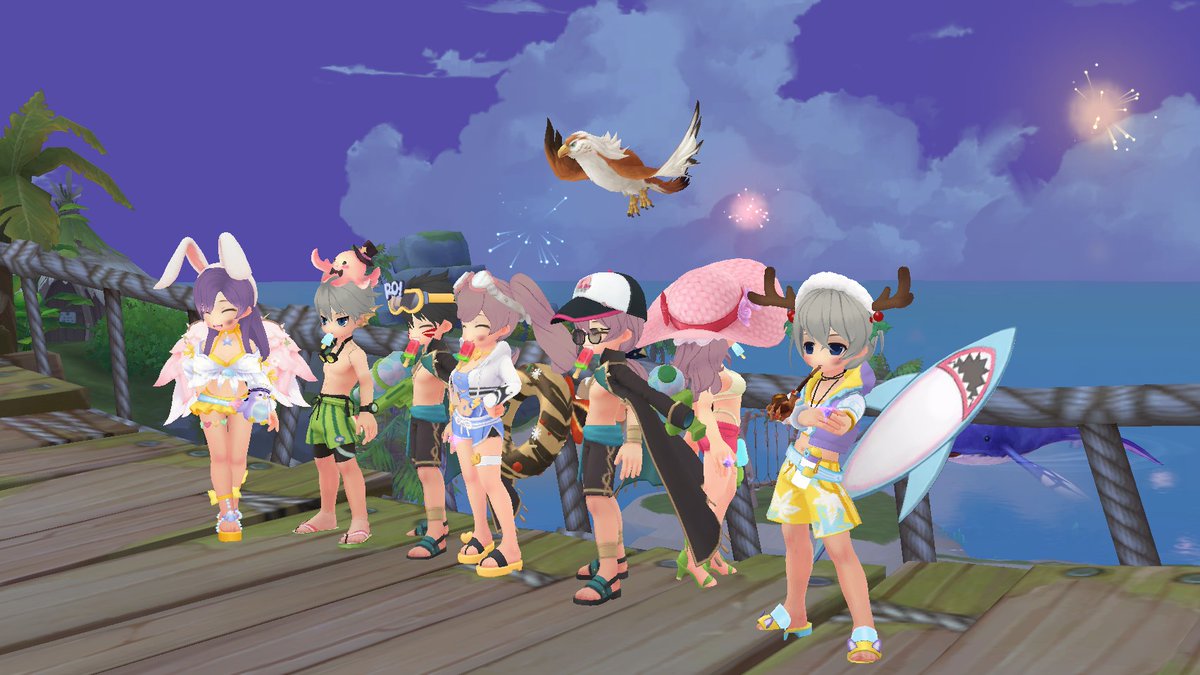 karusutoru's tweet photo. #ラグオリ
 #真夏のSSCP https://t.co/VwOaPZgYcR