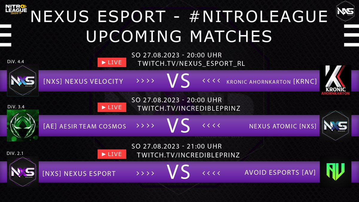 Nexus eSport tweet media