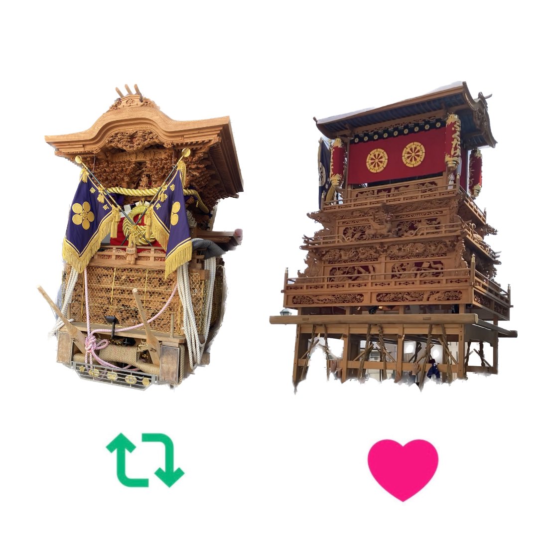 japan_mikoshi's tweet photo. だんじりと言えばどっち？ https://t.co/sznAO0A4b1
