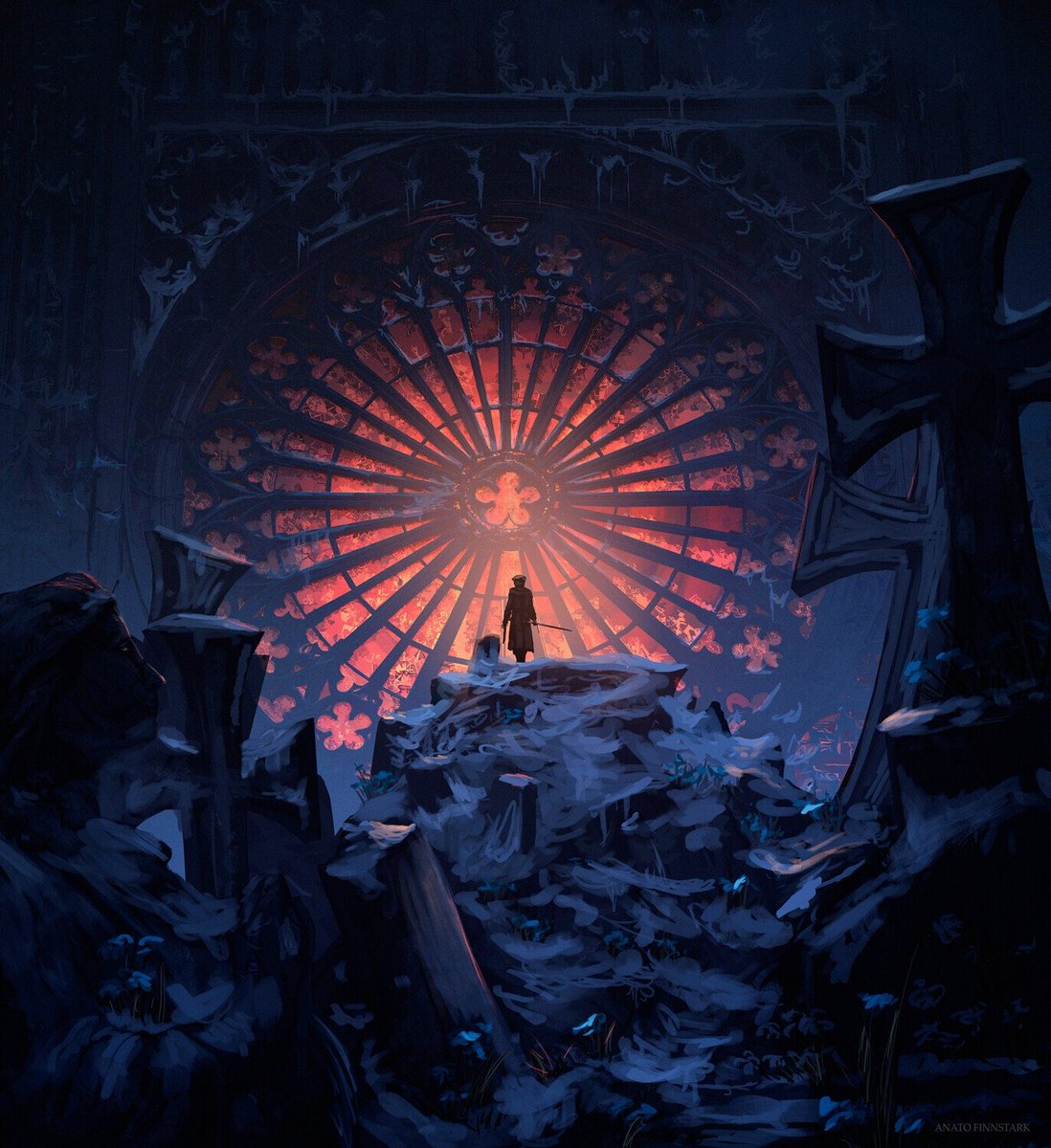 AFinnstark's tweet photo. Bloodborne "Ave Maria"
One of the Print available for "ALL IN ONE" Patre⚪n Tier.
Check my bio ! https://t.co/A2fhFBLpdX